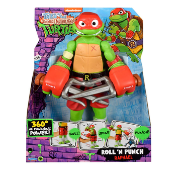 Figurka Playmates Wojownicze Żółwie Ninja Roll N Puch Raphael (43377834199)