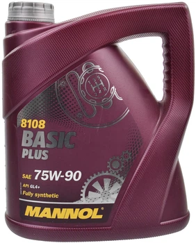 Трансмісійна олива Mannol Basic Plus 75W-90 4 л (MN8108-4)