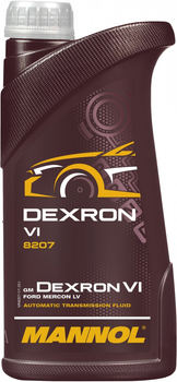 Трансмиссионное масло Mannol Dexron VI 1 л (MN8207-1)