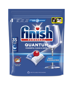 Капсули для посудомийних машин FINISH Quantum All in 1 35 шт (5908252010950/5908252010721)