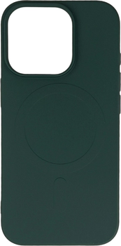 Etui Hurtel Liquid Silicone Case MagSafe do Apple iPhone 16 Pro Dark Green (5907769363436)