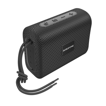 Портативная беспроводная колонка Borofone BR18 Encourage Блютуз v5.1, батарея 500mAh для 3 часов работы,чип JL AC6965E Black