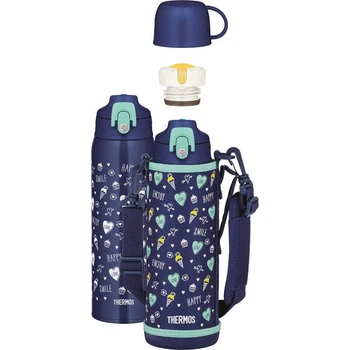 Дитячий термос з чохлом та двома ковпачками 1л Thermos Active 120081
