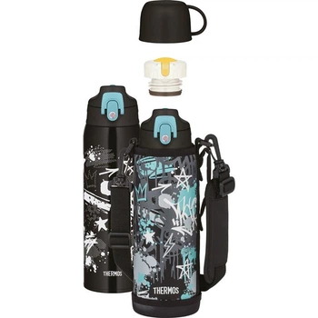 Дитячий термос з чохлом та двома ковпачками 1л Thermos Active 120080