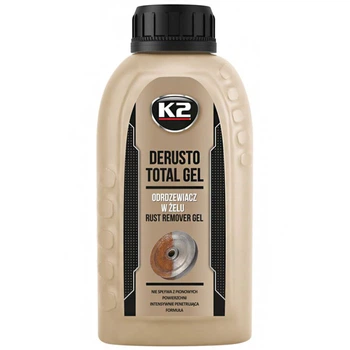 Преобразователь ржавчины K2 Derusto Total Gel 250мл гель для удаления коррозии защиты металла (DO-LI_33S)