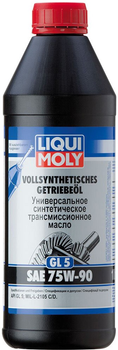 Трансмиссионное масло Liqui Moly Vollsynthetisches Getriebeoil (GL-5) 75W-90 1 л (1414)