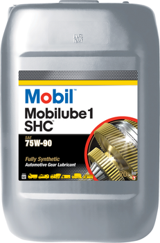 Трансмиссионное масло Mobil Mobilube 1 SHC 75W-90 20 л