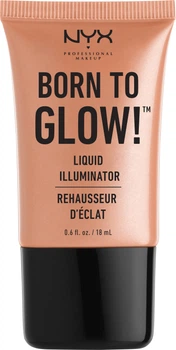 Рідкий хайлайтер NYX Professional Makeup Born To Glow Liquid Illuminator LI02 - Gleam 15 мл (0800897818449)