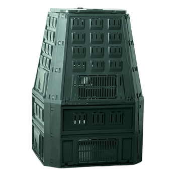 Компостер садовый Prosperplast Evogreen 850 л 900х910х1345 см домашний контейнер для компоста Зеленый