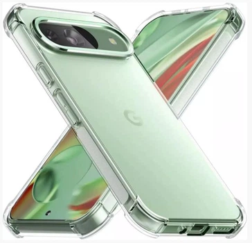 Чехол WXD на Google Pixel 9 / чехол для смартфона с усиленными углами / (прозрачный)