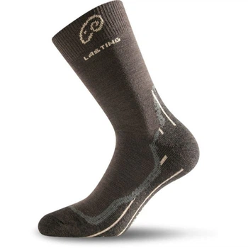 Термоноски трекинг Lasting WHI 721 коричневый size M/38-41/25-27см