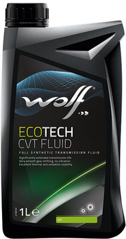 Трансмиссионное масло Wolf EcoTech CVT Fluid 1 л (8306006)