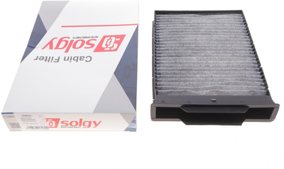 Вугільний фільтр салону Solgy Renault Megane II 02- (104031)