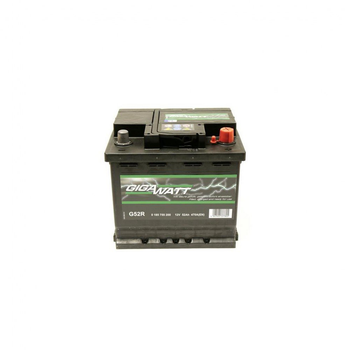 Аккумулятор автомобильный GigaWatt 52А (0185755200)[49983]
