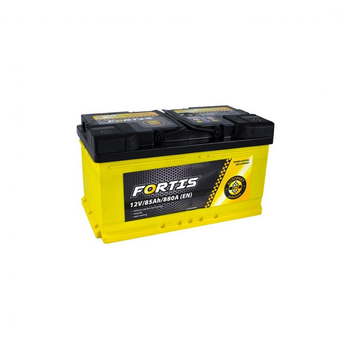Аккумулятор автомобильный FORTIS 85 Ah/12V низький Euro (FRT85-00L)[50244]