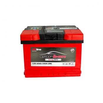Акумулятор автомобільний CARBON 60 Ah/12V (CRB60-01)[50227]