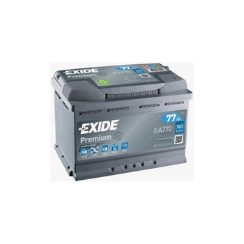 Аккумулятор автомобильный EXIDE PREMIUM 77A (EA770)[50090]