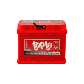 Аккумулятор автомобильный Topla 66 Ah/12V Energy Euro (108 066)[50304]