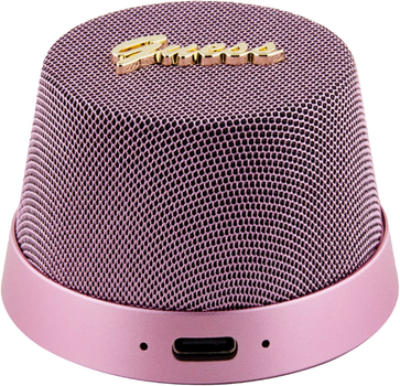 Портативна колонка Guess Bluetooth Magnetic Script Metal Pink (GUWSC3ALSMP)