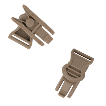 Клипса FMA Goggle Swivel Clips 19mm для защитных масок Койот