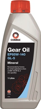 Трансмісійна олива Comma EP85W-140 Gear Oil 1 л (5011846019656)