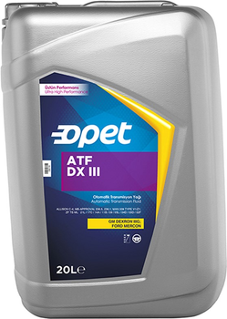 Рідина для АКПП Opet ATF DX III DEXRON IIIG 20 л (AVT160645)