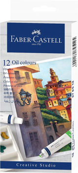 Краски для рисования Faber Castell Oilcolour картонная коробка 12шт (8901180795125)