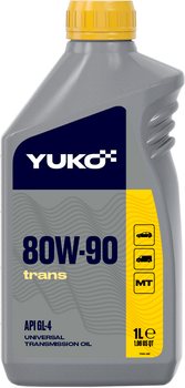 Трансмиссионное масло Yuko Trans 80w-90 Api Gl-4 1 л (4820070244458)