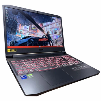 Игровой ноутбук Acer Nitro 5 (AN515-57)/ 15.6" FullHD, IPS 144 Hz/ Intel Core i9 11900H (8 ядер/ 16 потоков)/ NVIDIA GeForce RTX 3060 (на 6 GB)/ 16 GB/ 512 GB NVME (Б/У)