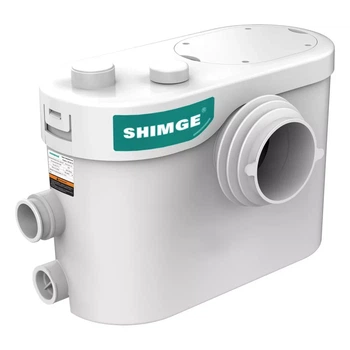 Установка каналізаційна SHIMGE WT 500A потужністю 0,5 кВт продуктивністю 125 л/хв та підйомом води на 9 метрів (1046159)
