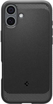 Панель Spigen Rugged Armor MagFit для Apple iPhone 16 Plus Matte Black (8809971230025)