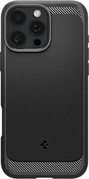 Панель Spigen Rugged Armor MagFit для Apple iPhone 16 Pro Matte Black (8809971230278)