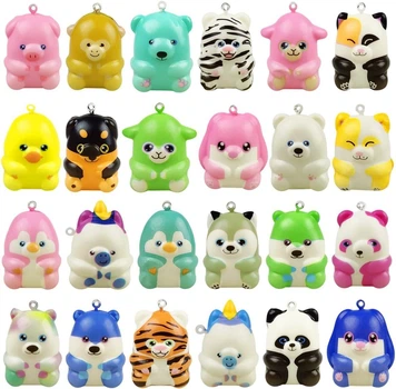 Набор игрушек антистресс Сквиши - Mochi Squishy - 24 шт для разних праздников