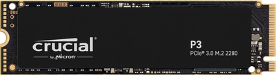 SSD накопичувач Crucial P3 500GB M.2 2280 PCI-E 3.0x4 (CT500P3SSD8) Б/В