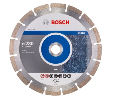 Алмазный диск PF Stone Bosch (230х22.23 мм) круг отрезной сегментный по камню (21700)