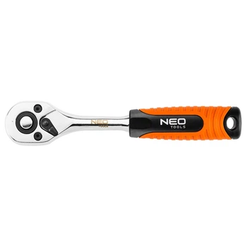 Ключ-тріскачка NEO Tools 08-521 (1/2", 45 зубців) з реверсом (22931)