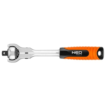Ключ-тріскачка NEO Tools 08-546 (1/2", 72 зубця, 360 °) обертаюча головка (22929)