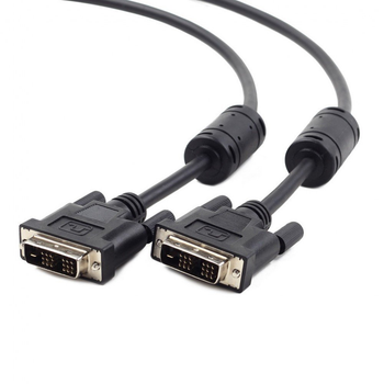 Кабель мультимедийный DVI to DVI 18+1pin, 5.0m Viewcon (VC-DVI-104-5m)[19530]