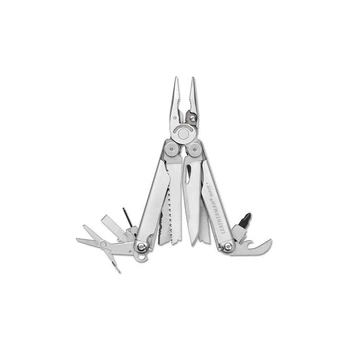 Мультитул Leatherman WAVE PLUS, синтетический чехол, карт. коробка (832524)[82847]