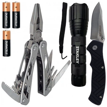 Мультитул Stanley MULTI-TOOL 12 in 1 + складной нож + фонарик (STHT81502-0)[82929]