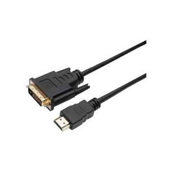 Кабель мультимедійний HDMI to DVI 24+1 1.8m Dynamode (DM-CL-HDMI-DVI-1.8M)[19980]
