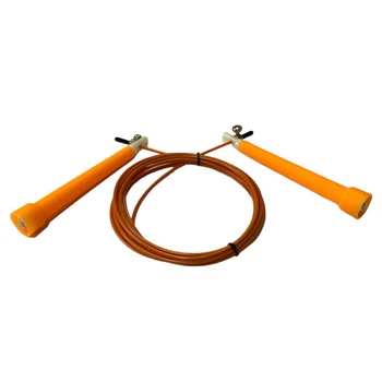 Скакалка для кросфіту оранжева orange SVN-2693