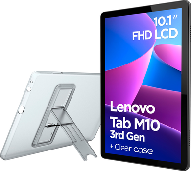 Планшет Lenovo Tab M10 (3rd Gen) LTE 4/64GB Storm Grey (ZAAF0088UA)+ чехол в комплекте!