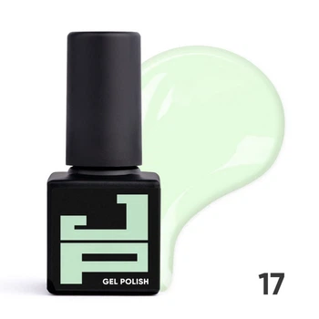 Гель-лак Jerden Proff 017 Mint blue мятно-блакитний. 5 мл