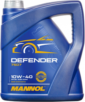 Моторна олива Mannol Defender 10W-40 4 л (MN7507-4)