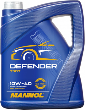 Моторна олива Mannol Defender 10W-40 5 л (MN7507-5)