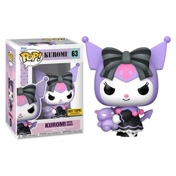 Фигурка Funko Pop Куроми с Баку - Kuromi with Baku №63 10 см Hot Topic Exclusive Фанко Поп