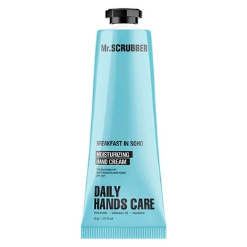 Парфюмированный увлажняющий крем для рук Mr.SCRUBBER Moisturizing Hand Cream Breakfast in Soho 30 г