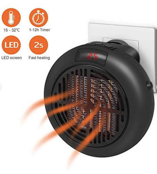 Керамический обогреватель Warm Air Blower 900W с регулируемым термостатом и таймером – компактный и мощный обогрев для дома