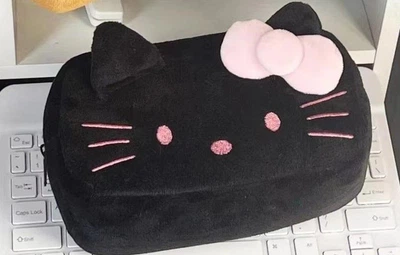 Пенал Hello Kitty Косметичка черный Angoo